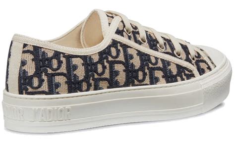 dior walk'n'dior oblique navy canvas|dior white canvas shoes.